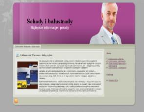 Schody i balustrady